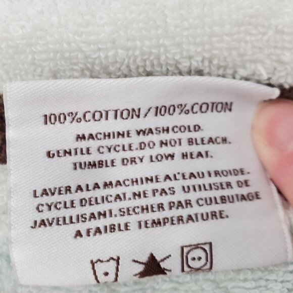 🛁 Restoration Hardware Baby & Child Hooded Terry Cloth Robe | 2-3T - Picture 8 of 8